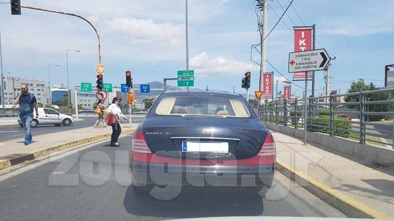 Maybach στους δρόμους της Αθήνας…